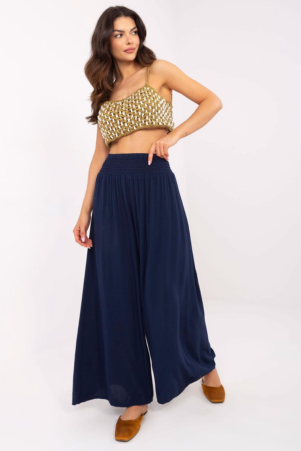 High Waist Wide Leg Loose Women’s Trousers | Och Bella