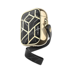 i-Blason Cosmo Series Case Designed for Airpods, 360° Protective Stylish AirPods Case Cover Compatiable with Apple AirPods 1st/2nd (Black)