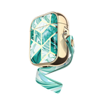 i-Blason Cosmo Series Case Designed for Airpods, 360° Protective Stylish AirPods Case Cover Compatiable with Apple AirPods 1st/2nd (Jade)