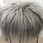 Icelandic Sheepskin Roundie Seat Cover Warm Grey Long 35cm