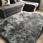 Icelandic Sheepskin Rug Cool Grey Shorn 50mm Straight Edges 60cm x 120cm