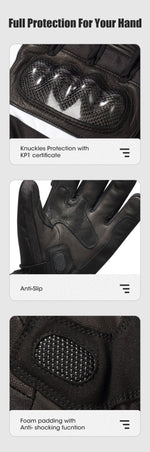 IcePro3 Heated Motorcycle Gloves Shockproof CE, FCC, PSE Certified