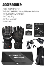 IcePro3 Heated Motorcycle Gloves Shockproof CE, FCC, PSE Certified