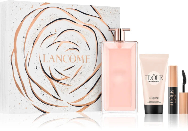 Lancome Idole 50ml EDP + 50ml Body Lotion + Mascara for Women Gift Set