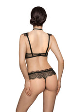 Roza Idrisa Black Push Up Bra