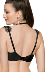 Roza Idrisa Black Soft Cup Bra