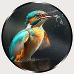 Illuminated Wall Art - Beautiful Kingfisher