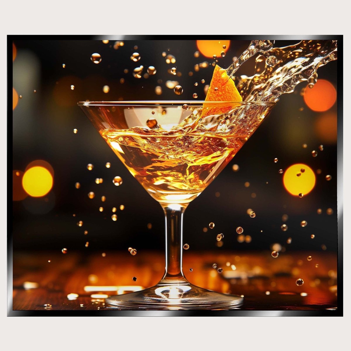 Illuminated Wall Art - Cocktail