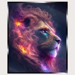 Illuminated Wall Art - Lion