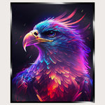Illuminated Wall Art - Neon Eagle