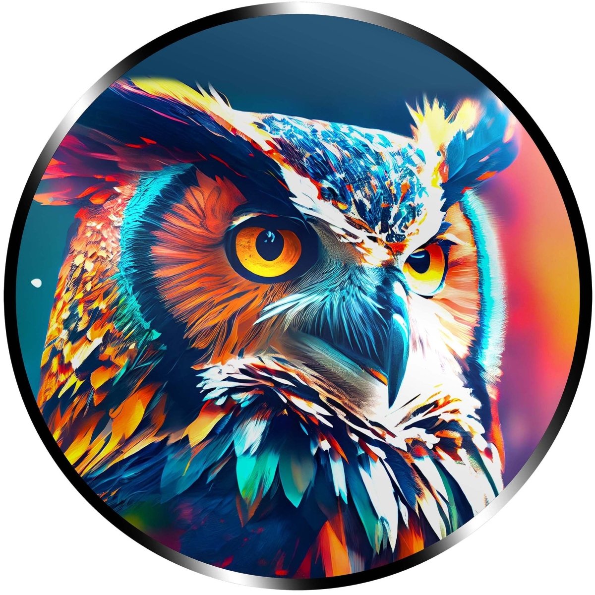 Illuminated Wall Art - Owl 3