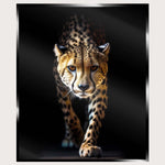 Illuminated Wall Art - Wild Leopard