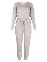 Women's Long-Sleeved Loose Loungewear Set