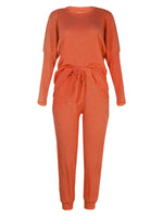 Women's Long-Sleeved Loose Loungewear Set