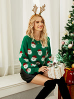 Women's Santa Knit Christmas Pullover Jumper