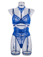 Women's Sexy Lace Split Lingerie Set