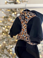 Soft Cotton Blend Dog Hoodie Black