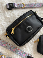 Ulti-Mate Dog Walking Bag - Black - Gold Hardware - Bag Only