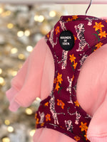 Soft Cotton Blend Dog Hoodie Light Pink