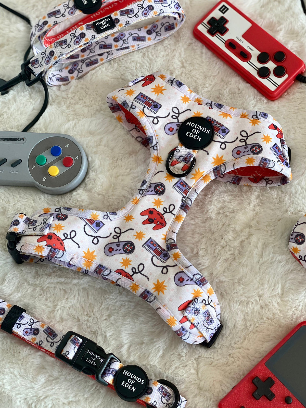 Nintendawg Design Dog Harness