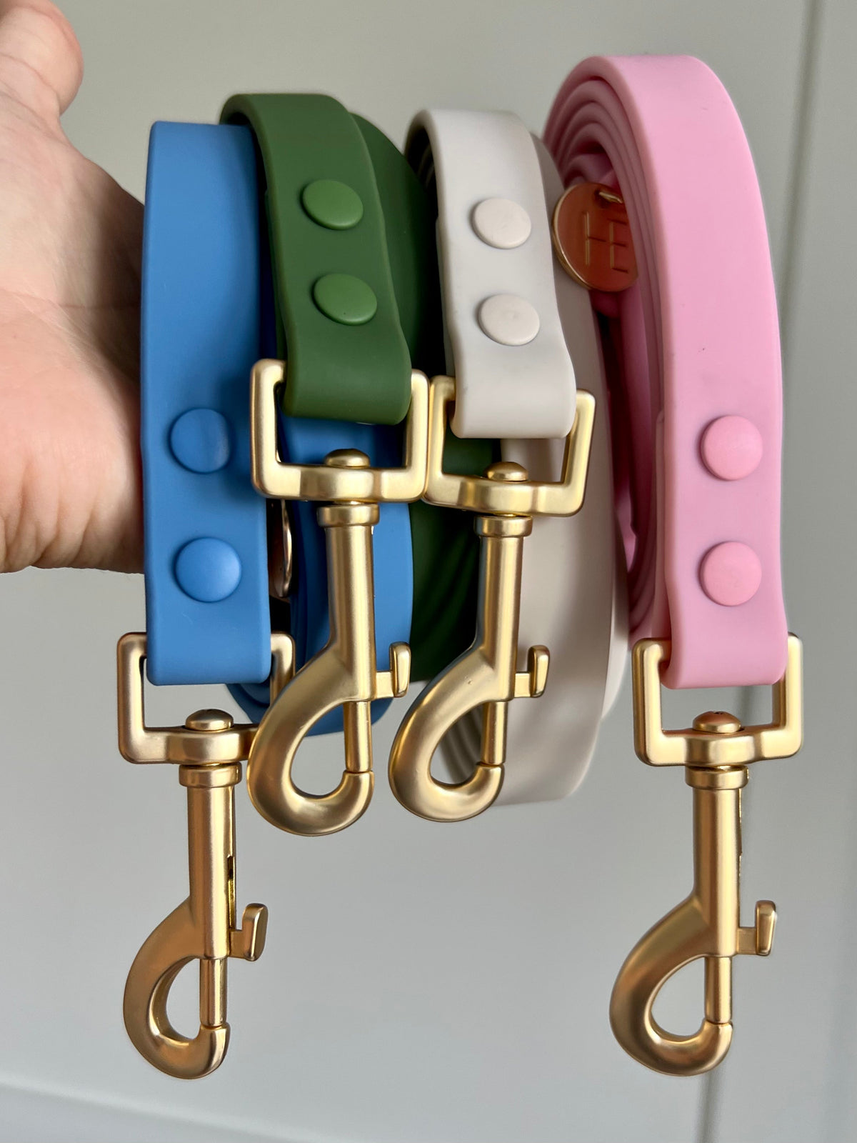 Candy floss Pink 'All Weather' Dog Lead