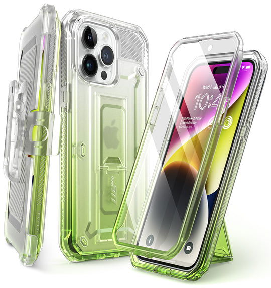 iPhone 15 Pro Max 6.7 inch Unicorn Beetle PRO Rugged Case-Gradient Green - ScentiMelti Home Fragrance, Beauty & Gifts UK