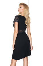 Irall Cameron Soft Lace Nightdress Black