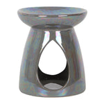 Iridescent Grey Oil Wax Melt Burner