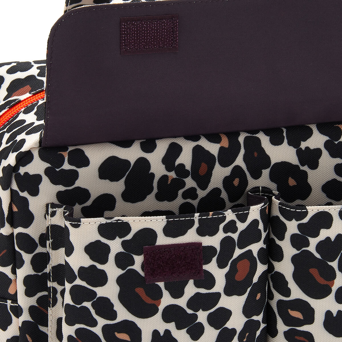 'Iris' Carry All Wash Bag in Leopard Tan