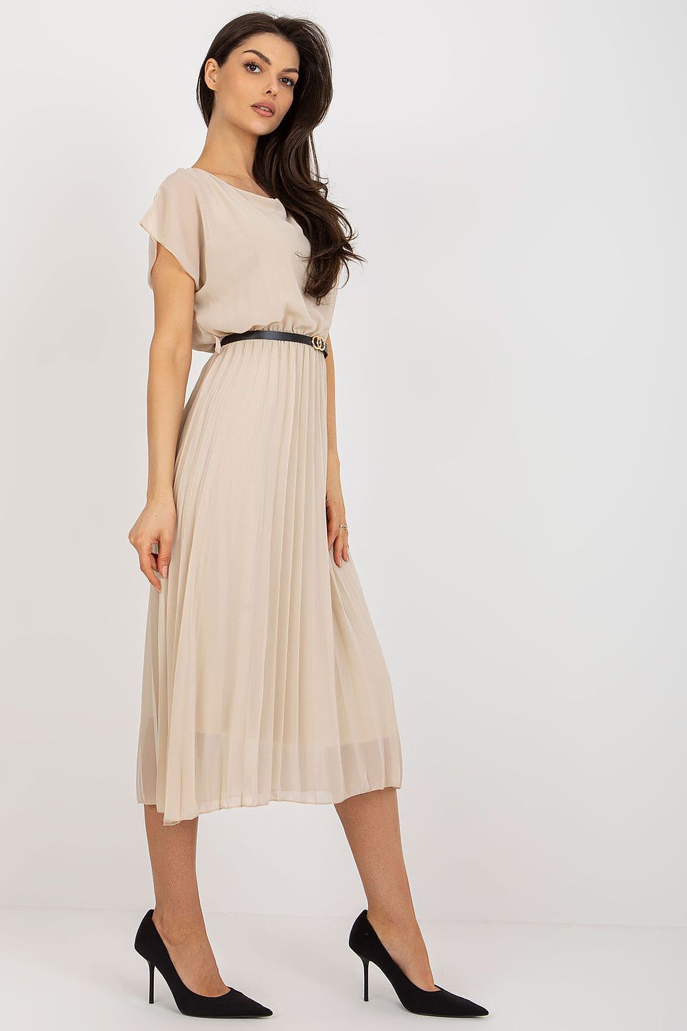 Italy Moda Daydress Colorful Flared Summer Dress - Vibrant Short-Sleeve Chic