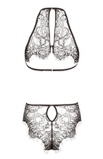 Beauty Night Jordana Lace Teddy Black