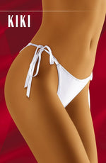 Wolbar Kiki Side Tie Thong Black