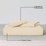 Knotted Duvet Cover Set