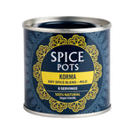 Spice Pots Korma Curry Powder Dry Spice Blend 80g - Mild