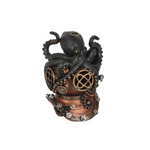 Kraken on Diver's Helmet Backflow Incense Burner
