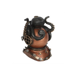 Kraken on Diver's Helmet Backflow Incense Burner