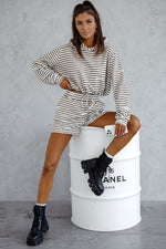 LaBalancia Hooded Loungewear Shorts Set