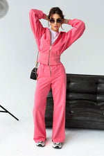 LaBalancia MADMAX Loungewear Set with Blouse and Pants pink 2