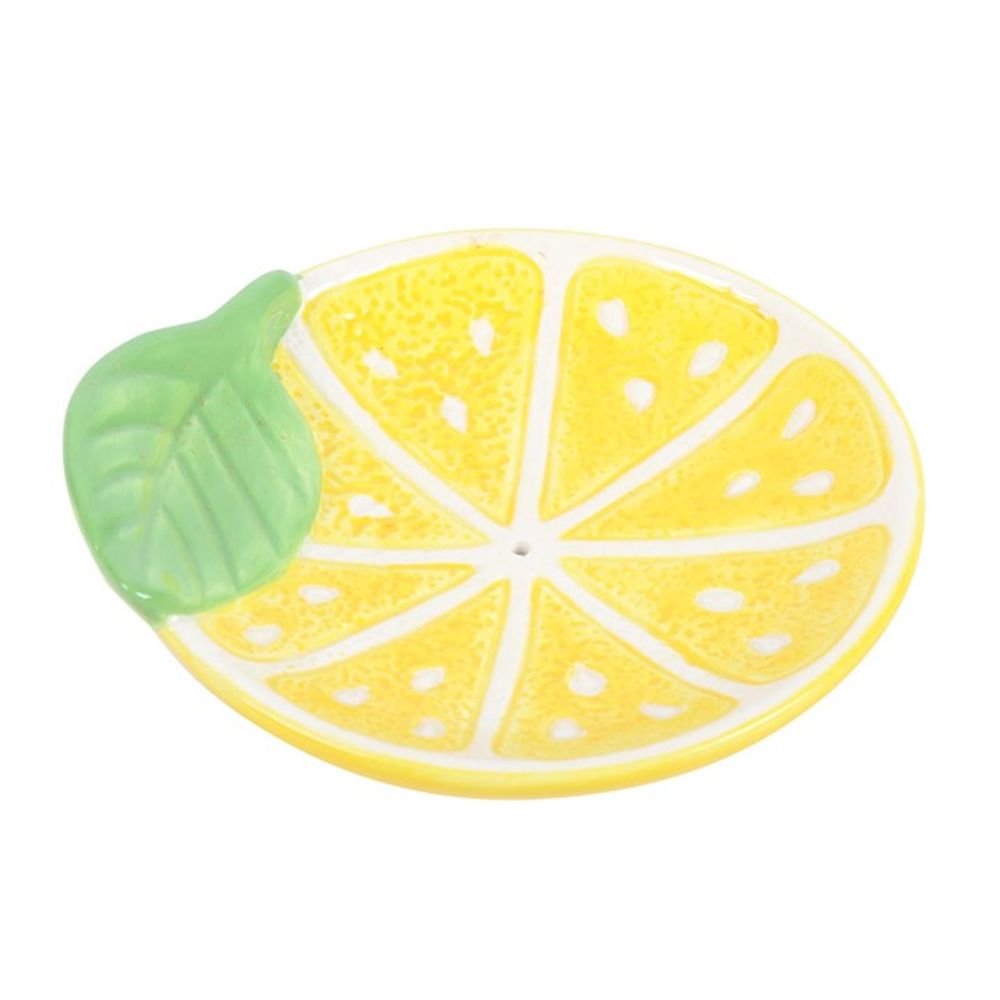 Lemon Slice Incense Stick Holder - ScentiMelti Home Fragrance, Beauty & Gifts UK
