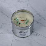 The Stirling Candle Company Lemongrass & Ginger - Travel Tin Candle - Wooden Wick