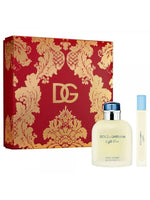 Dolce & Gabbana Light Blue 125ml EDT + 10ml EDT for Men Gift Set