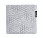 Light cellular bamboo baby blanket - Grey