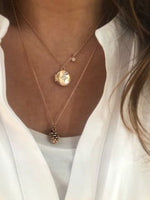 Rose Gold Plated Sterling Silver Locket Necklace