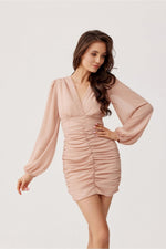 Long Sleeve Fitted Evening Dress | 9 Colours | Roco Fashion