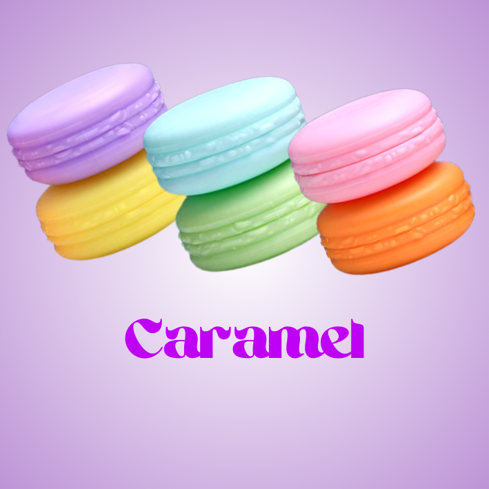 Luxury Caramel Macaron Lip Balm 10g