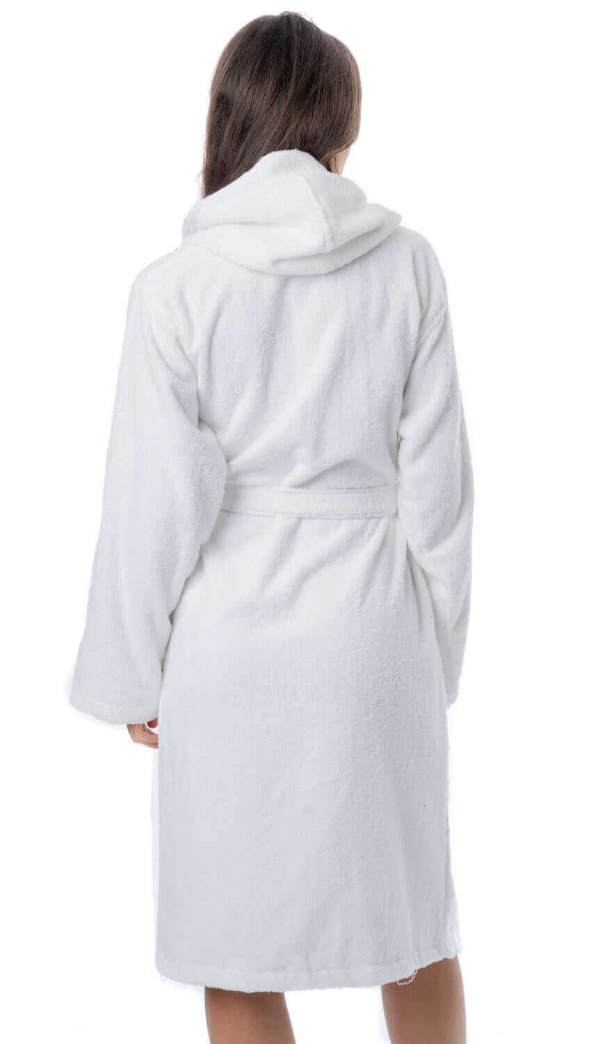 Daisy Dreamer Luxury Terry Cotton Bath Robe - Ultra-Soft Absorbent Dressing Gown
