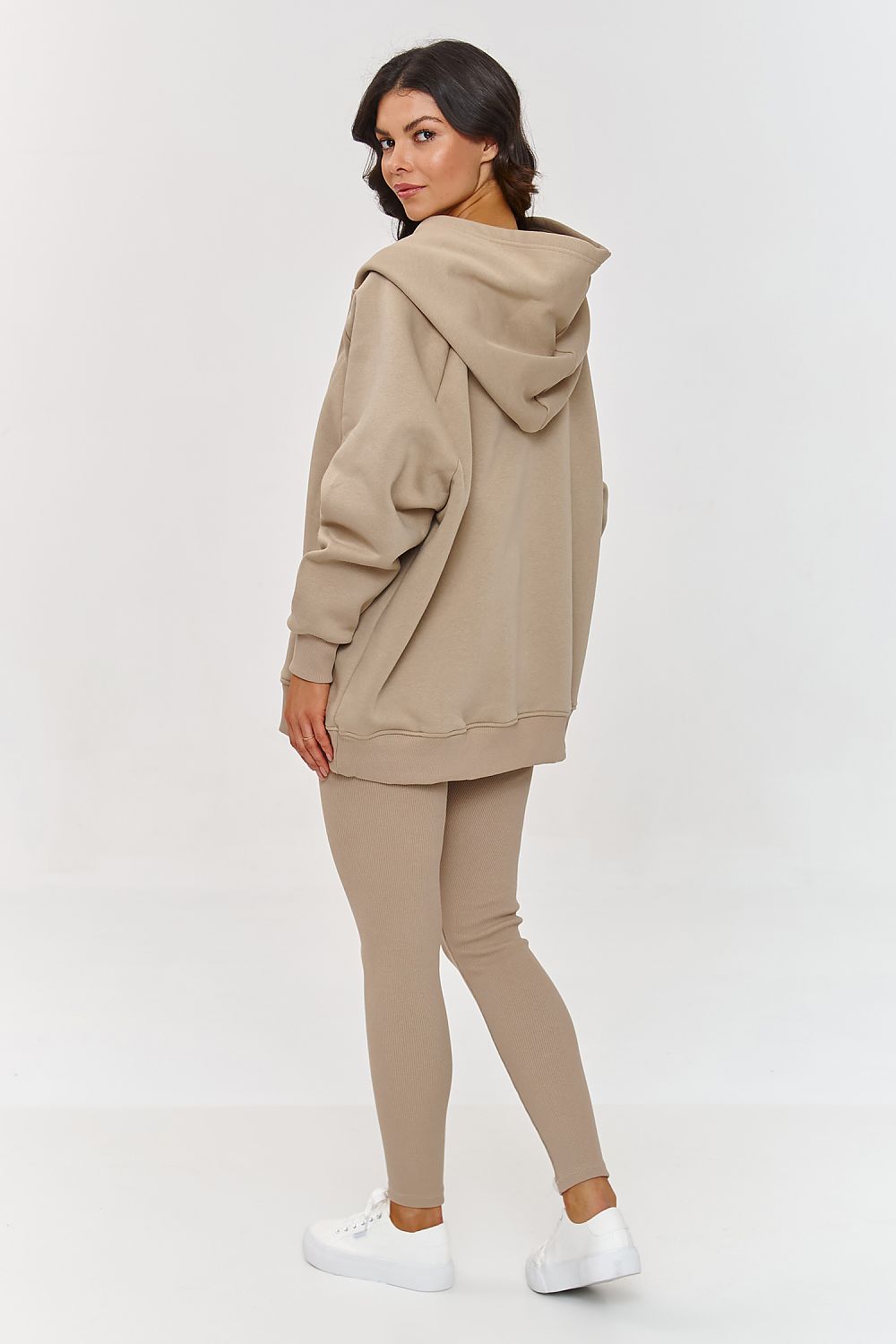 Makadamia 3-in-1 Loungewear Set with Sweatshirt, Top, and Leggings