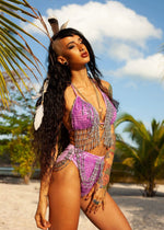 Mandy lilac bikini Set