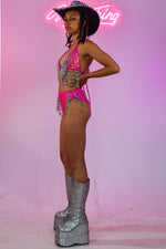 Mandy pink bikini Set