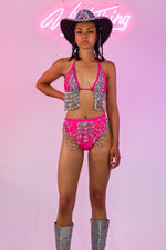 Mandy pink bikini Set